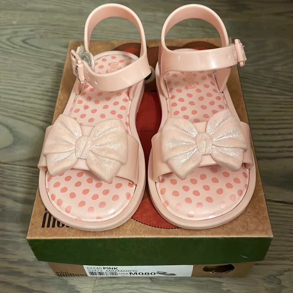 Mini Melissa flat sandals